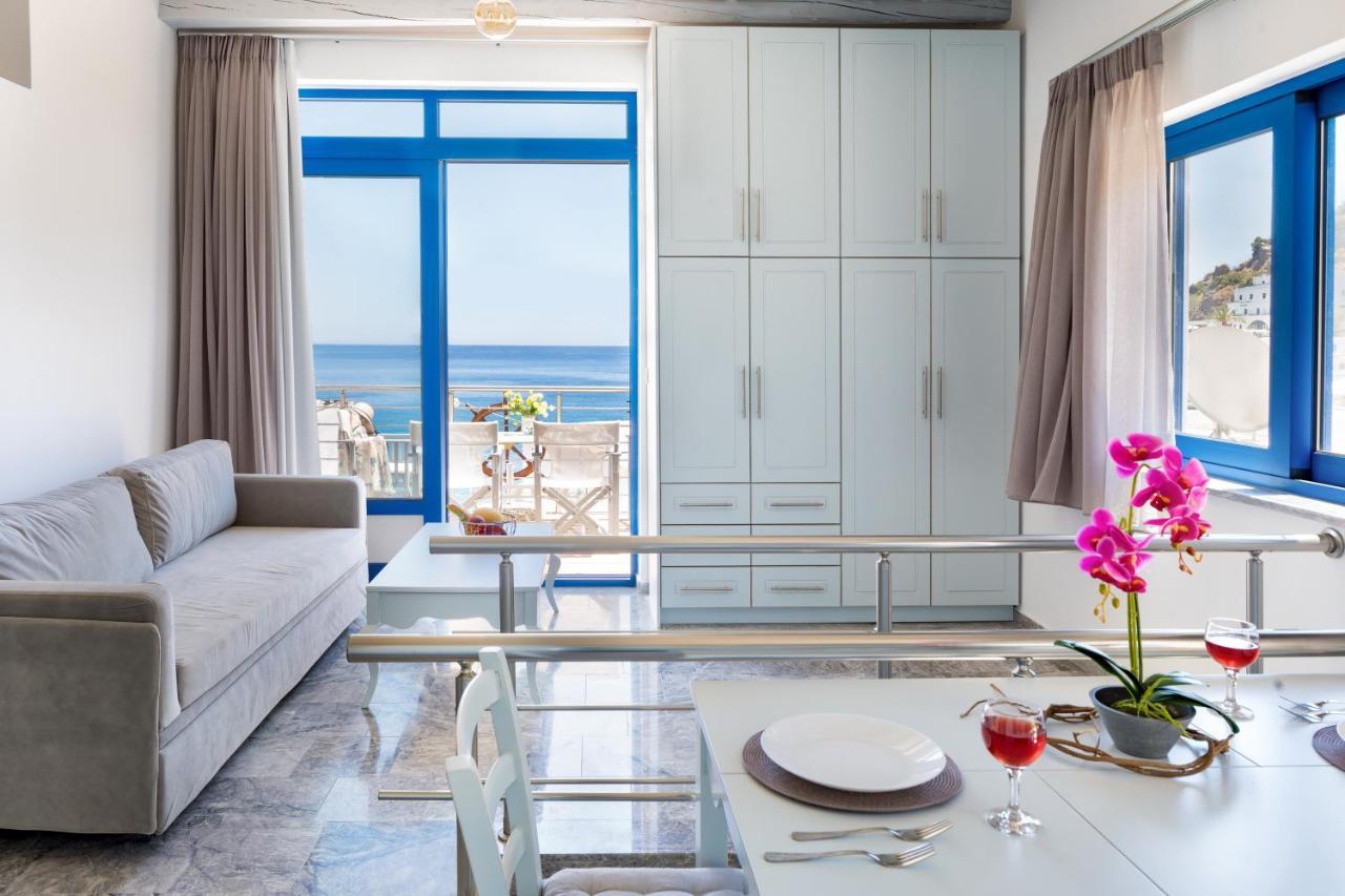 Plori - Molos Apartments Lutró Kültér fotó